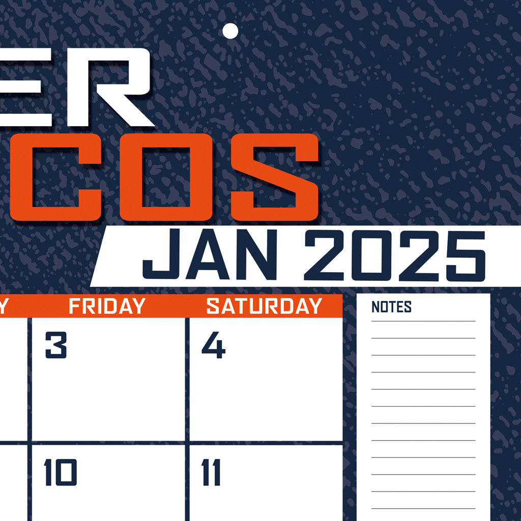 NFL Denver Broncos 2024-2025 Desk Calendar