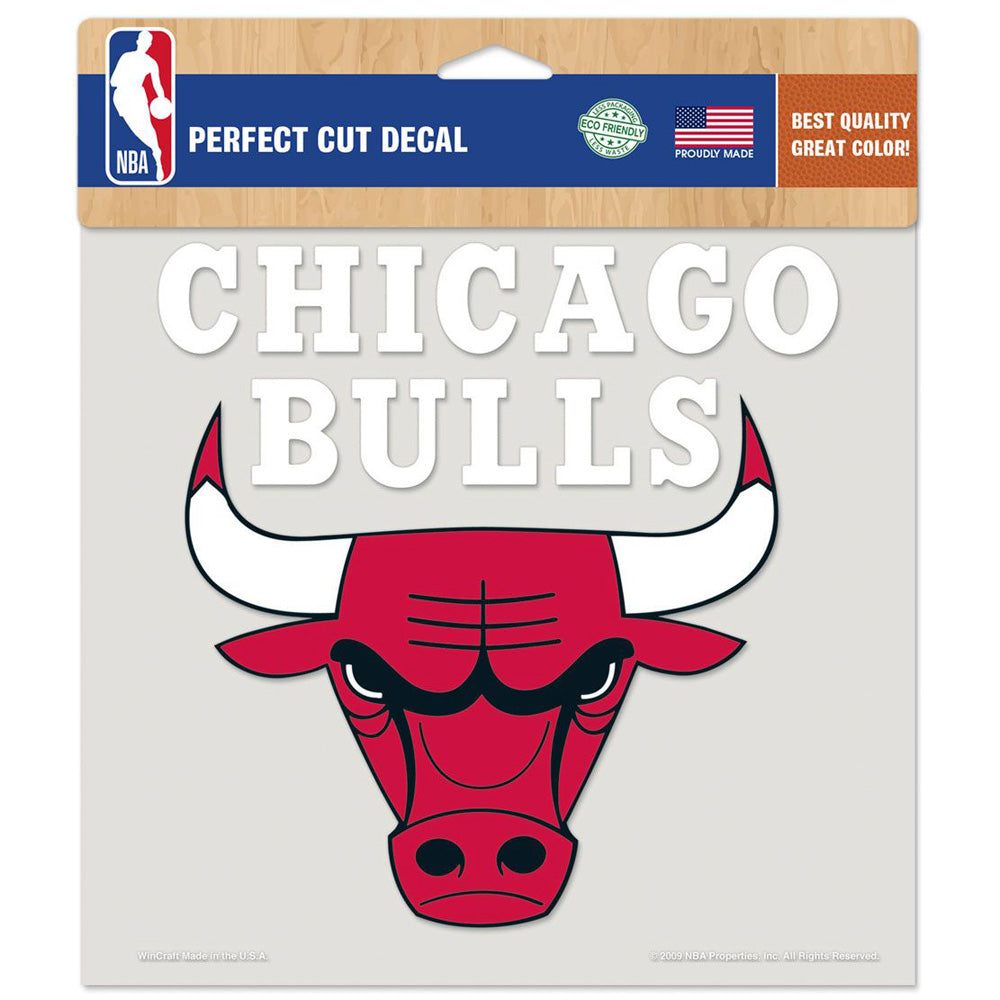 NBA Chicago Bulls WinCraft 8&quot; x 8&quot; Logo Decal