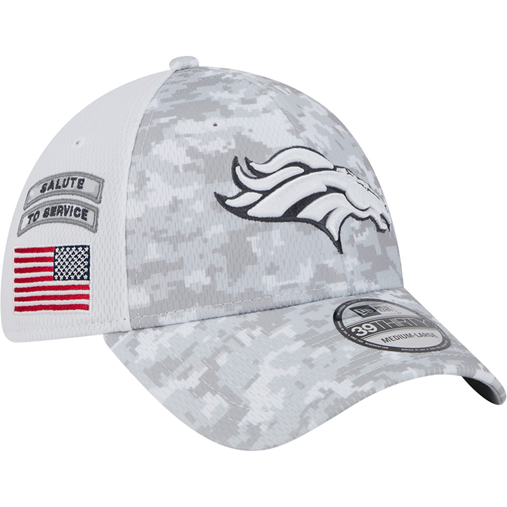 NFL Denver Broncos New Era 2024 Salute to Service 39THIRTY Flex Fit Hat