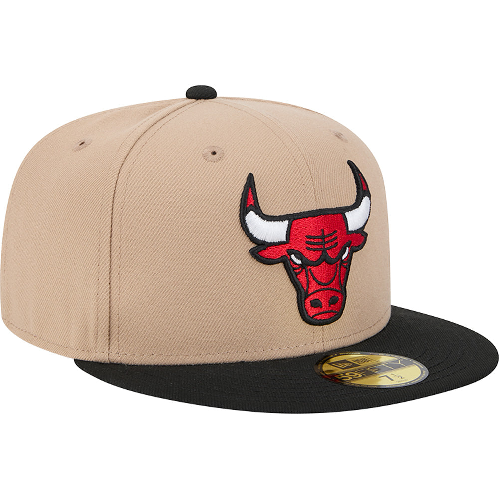 NBA Chicago Bulls New Era Camel 59FIFTY Fitted