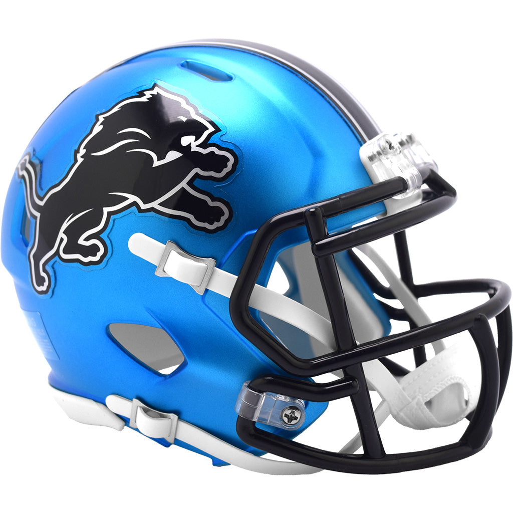 NFL Detroit Lions Riddell Alternate Mini Speed Helmet