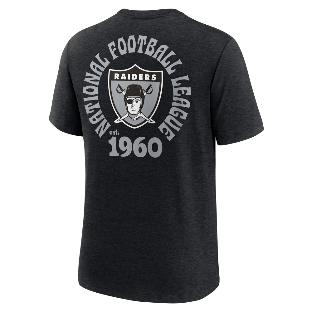 NFL Las Vegas Raiders Nike 2-Hit Triblend Tee