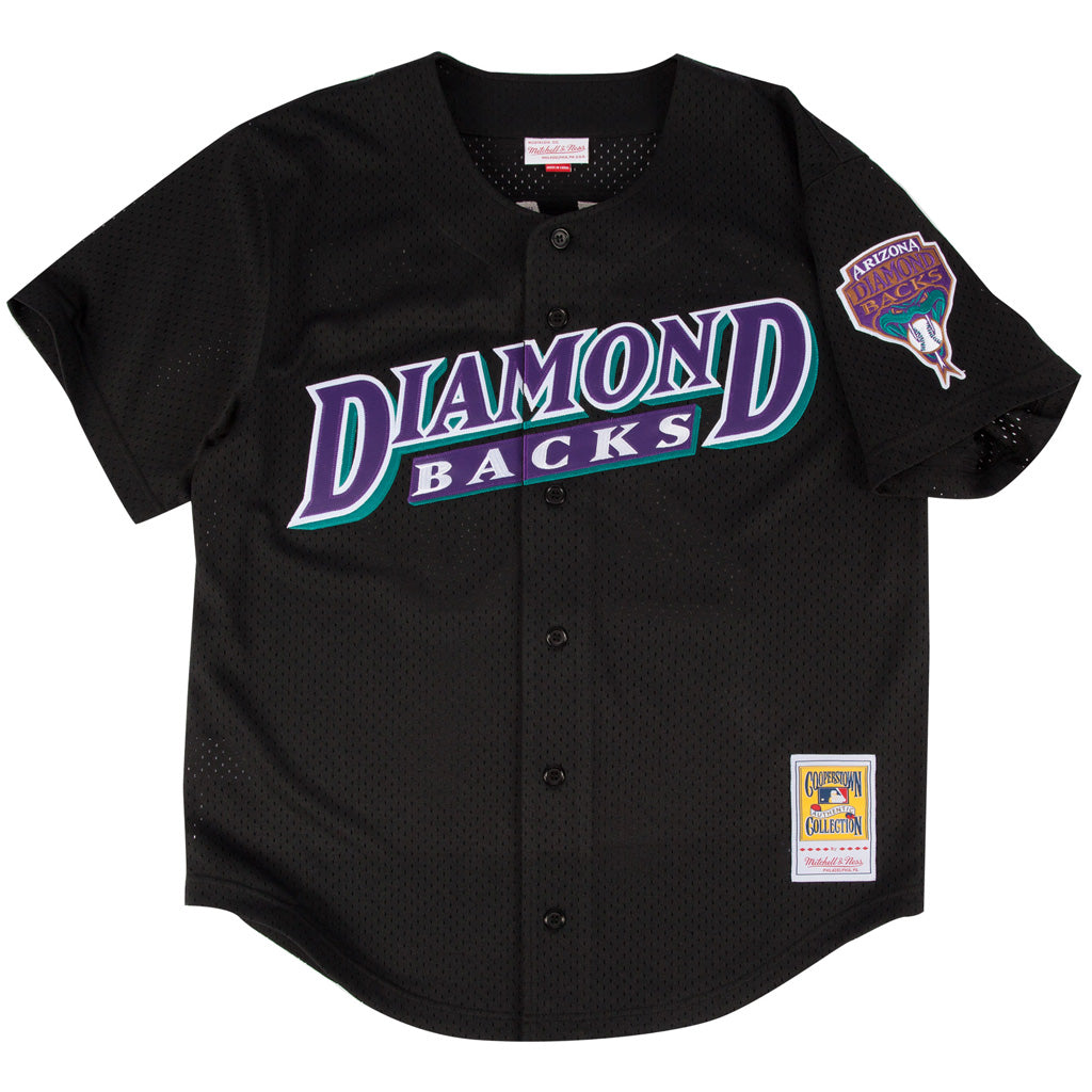 MLB Arizona Diamondbacks Randy Johnson Mitchell &amp; Ness &#39;99 Authentic Batting Practice Jersey