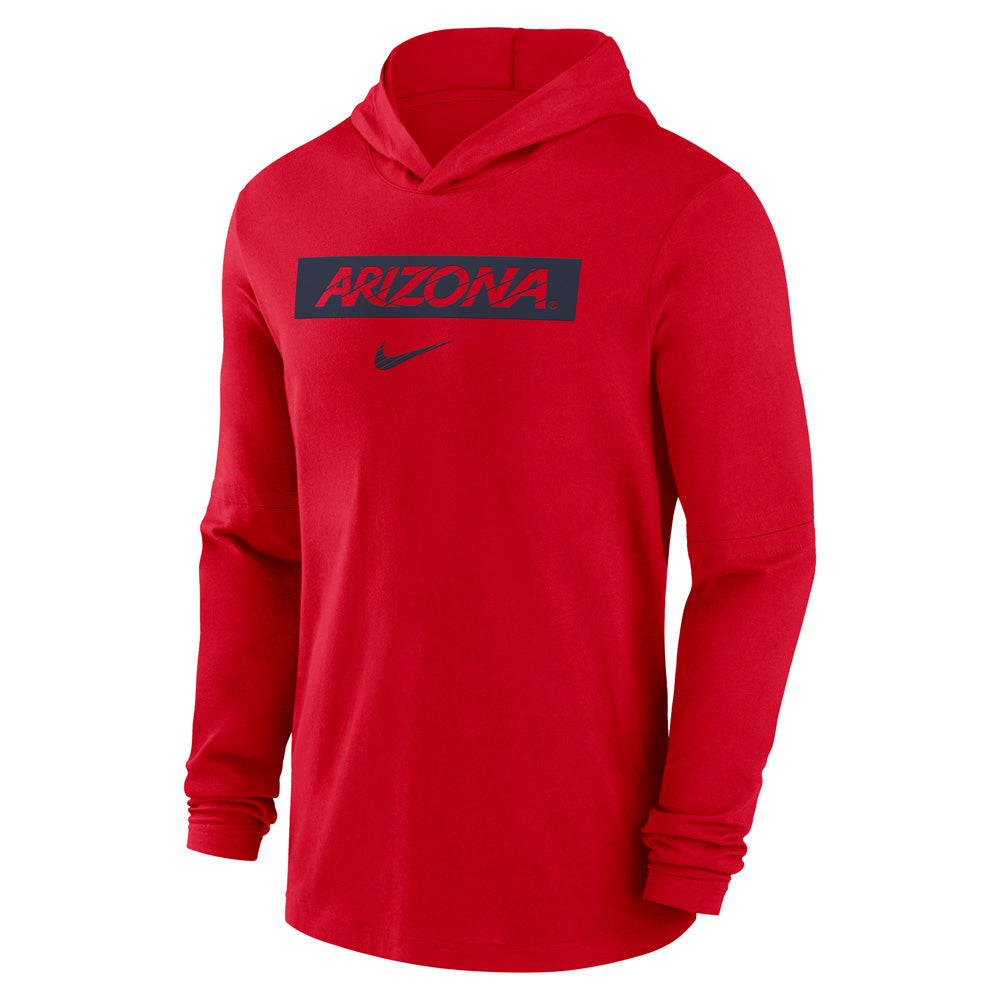 NCAA Arizona Wildcats Nike Dri-Fit Lightweight Pullover Hoodie