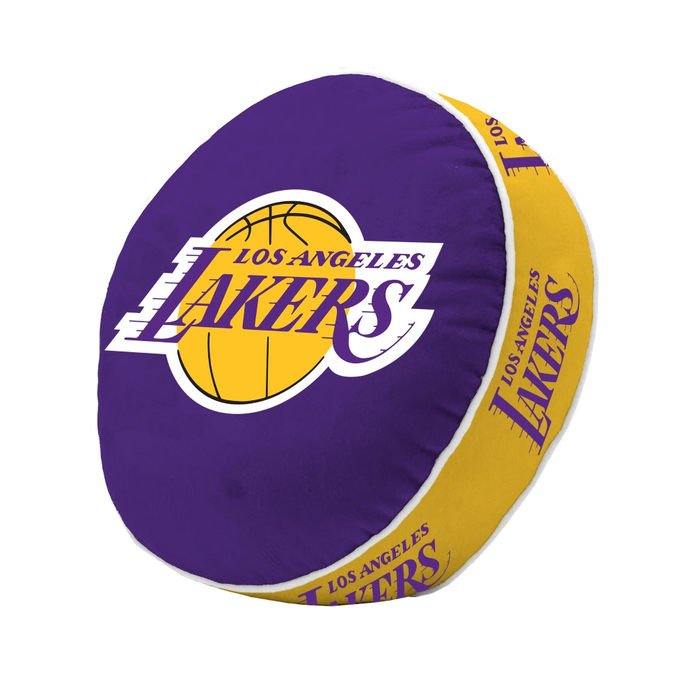 NBA Los Angeles Lakers Logo Brands Puff Pillow