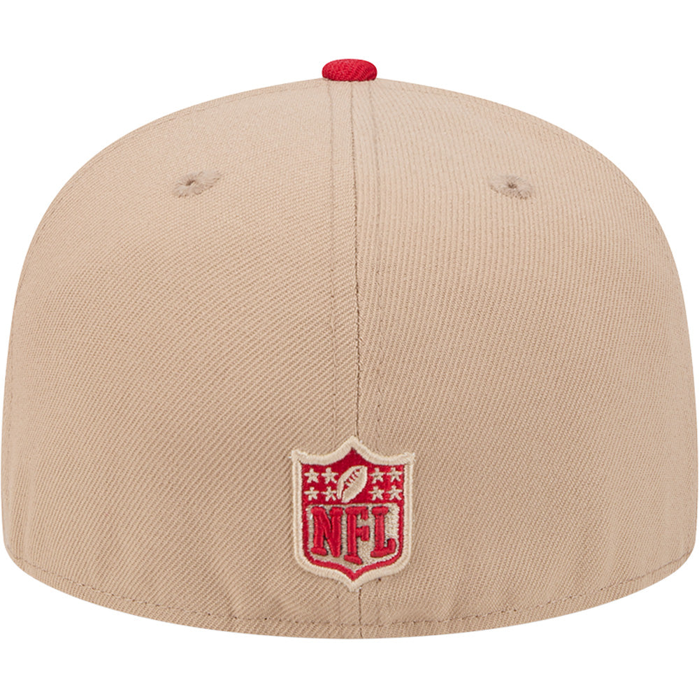 NFL San Francisco 49ers New Era Camel 59FIFTY Fitted