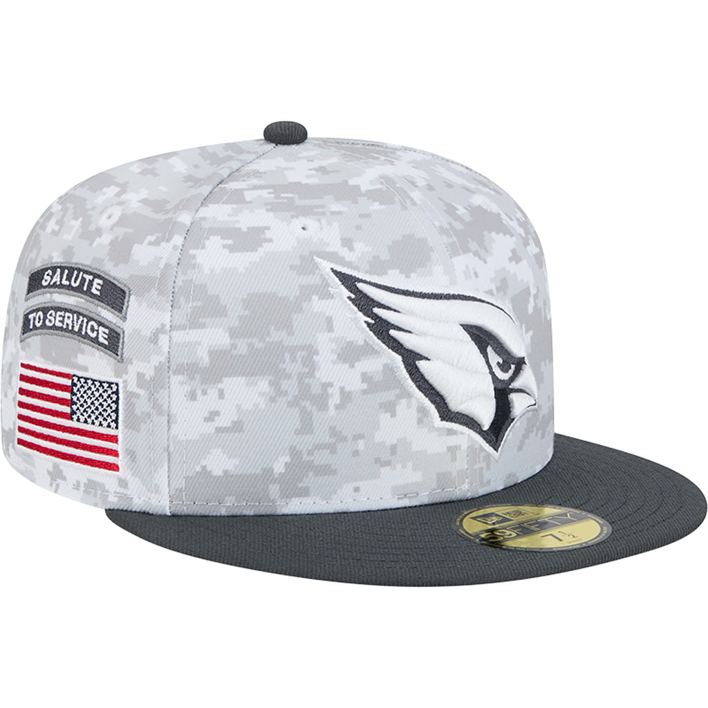 NFL Arizona Cardinals New Era 2024 Salute to Service 59FIFTY Fitted Hat