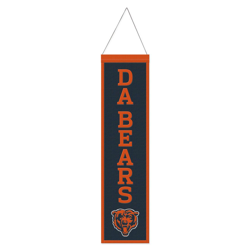 NFL Chicago Bears WinCraft Slogan Wool Banner