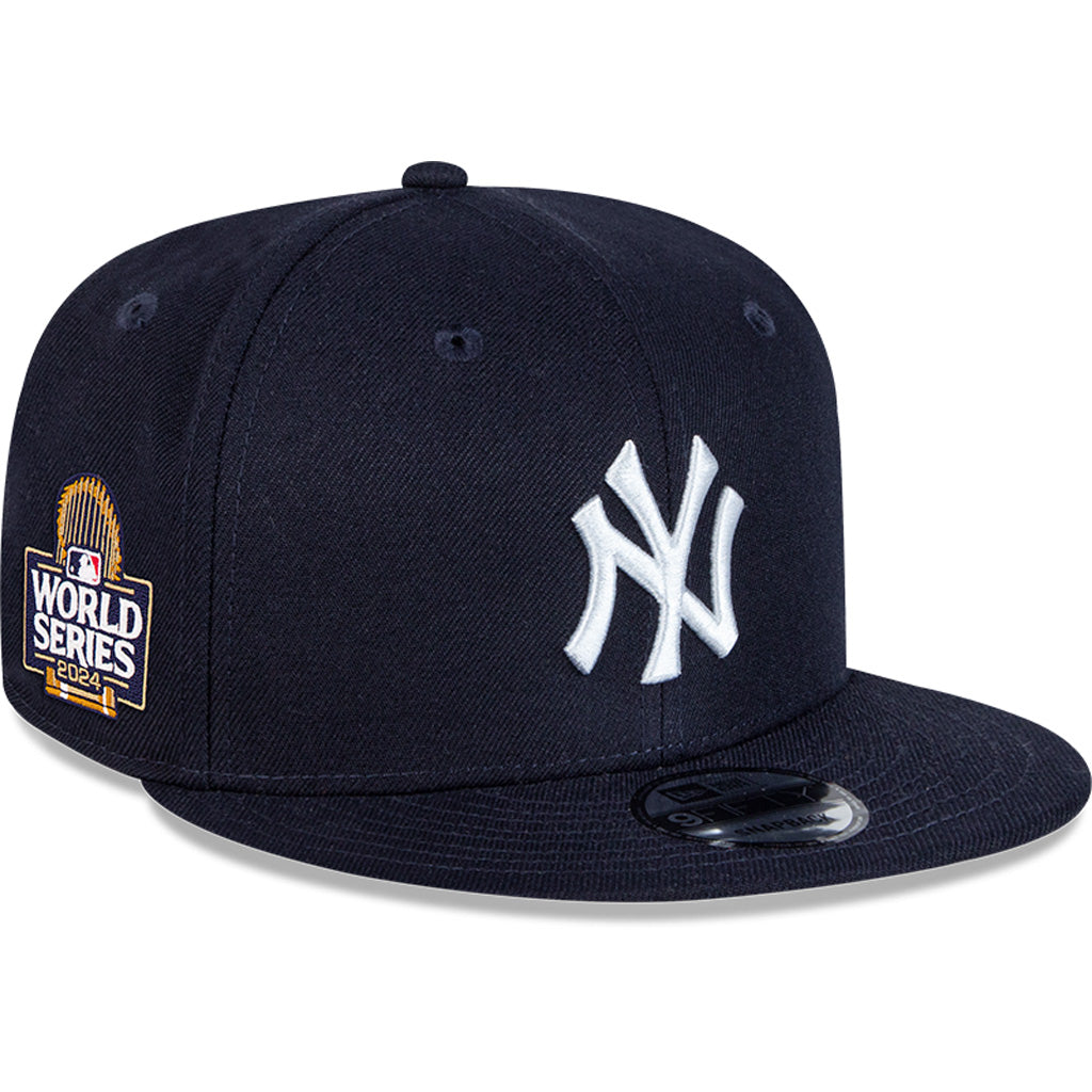 MLB New York Yankees New Era 2024 World Series Participation Patch 9FIFTY Snapback Hat