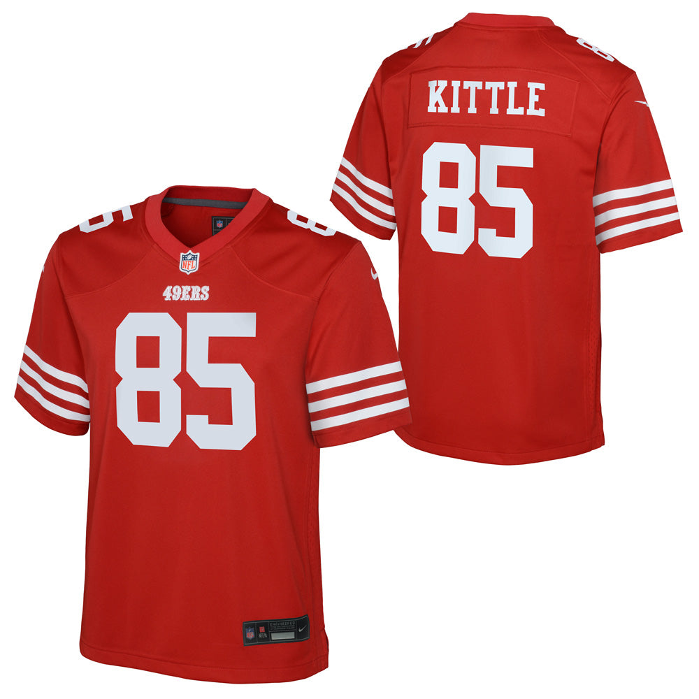 NFL San Francisco 49ers George Kittle Youth Nike Home Game Jersey