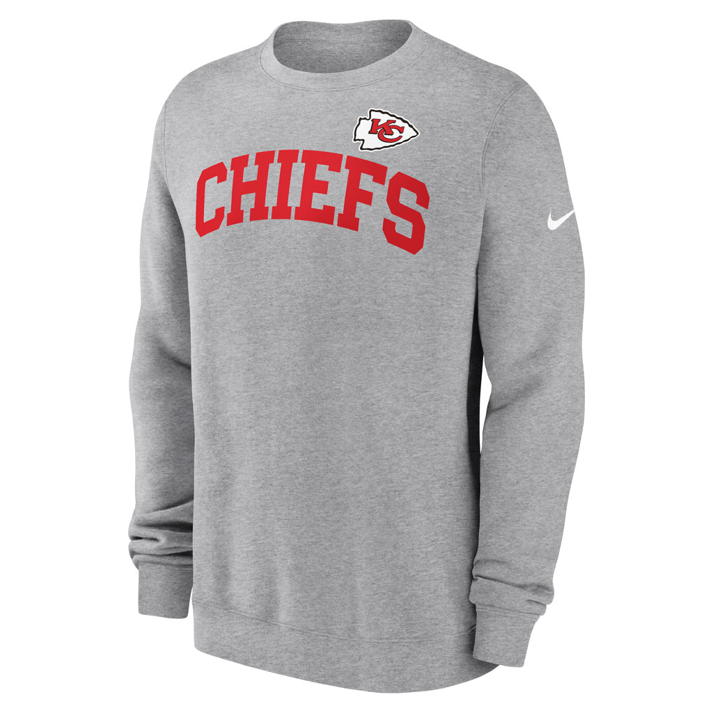 NFL Kansas City Chiefs Nike Club Pullover Crew