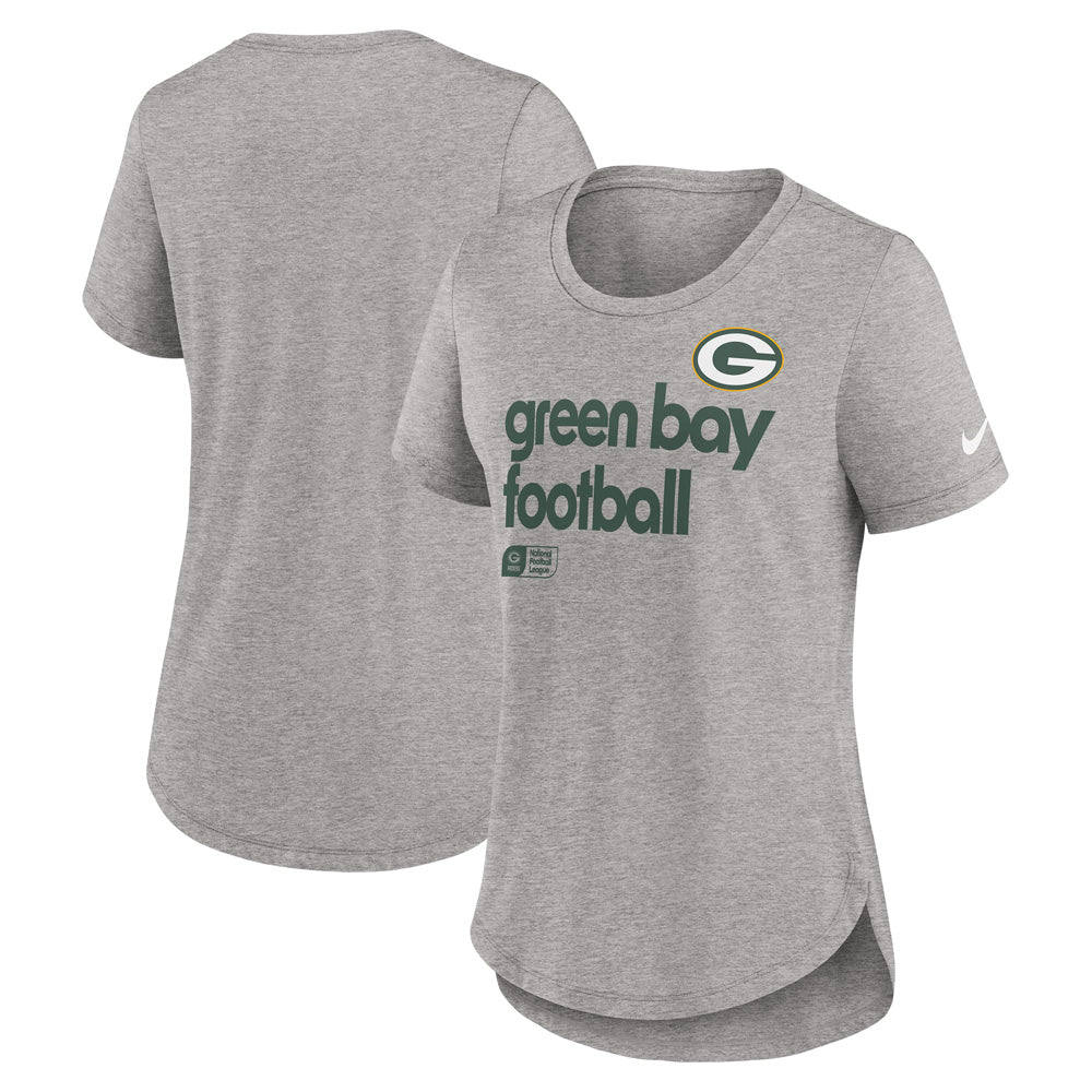 NFL Green Bay Packers Women&#39;s Nike Triblend Fashion Tee