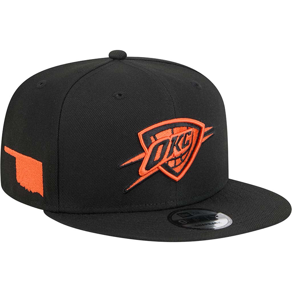 NBA Oklahoma City Thunder New Era 2024/25 City Edition Alternate 9FIFTY Snapback Hat