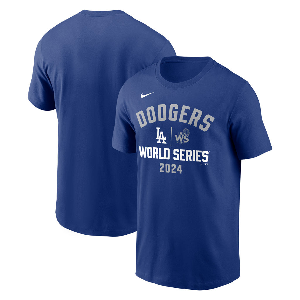 MLB Los Angeles Dodgers Nike 2024 World Series Split Participant Essential T-Shirt