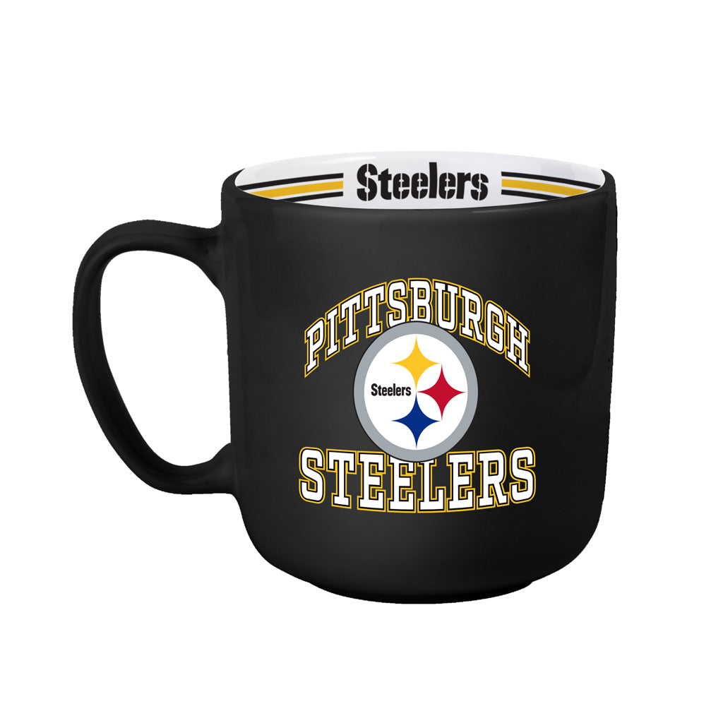 NFL Pittsburgh Steelers Logo Brands 15oz Stripe Mug