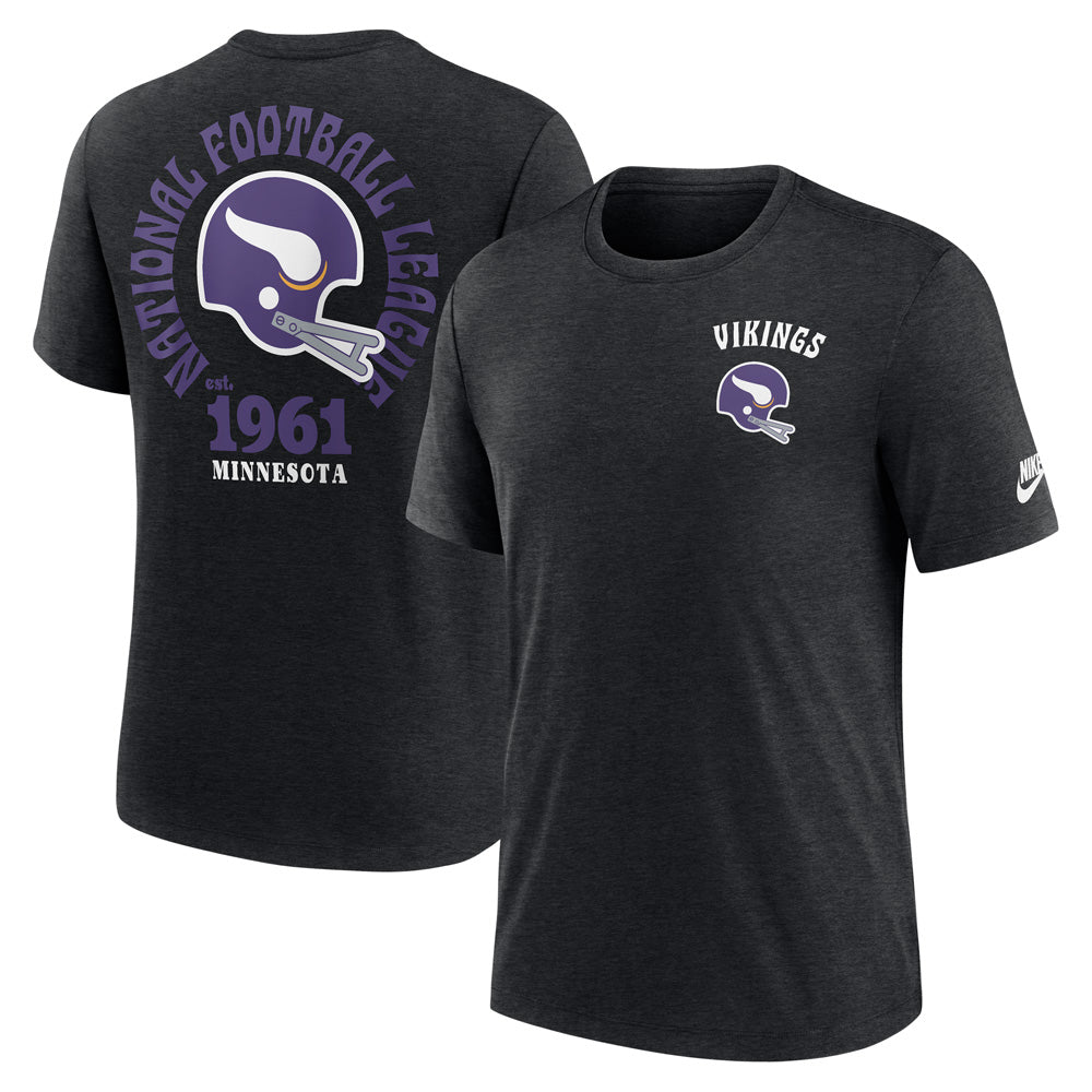 NFL Minnesota Vikings Nike 2-Hit Triblend Tee