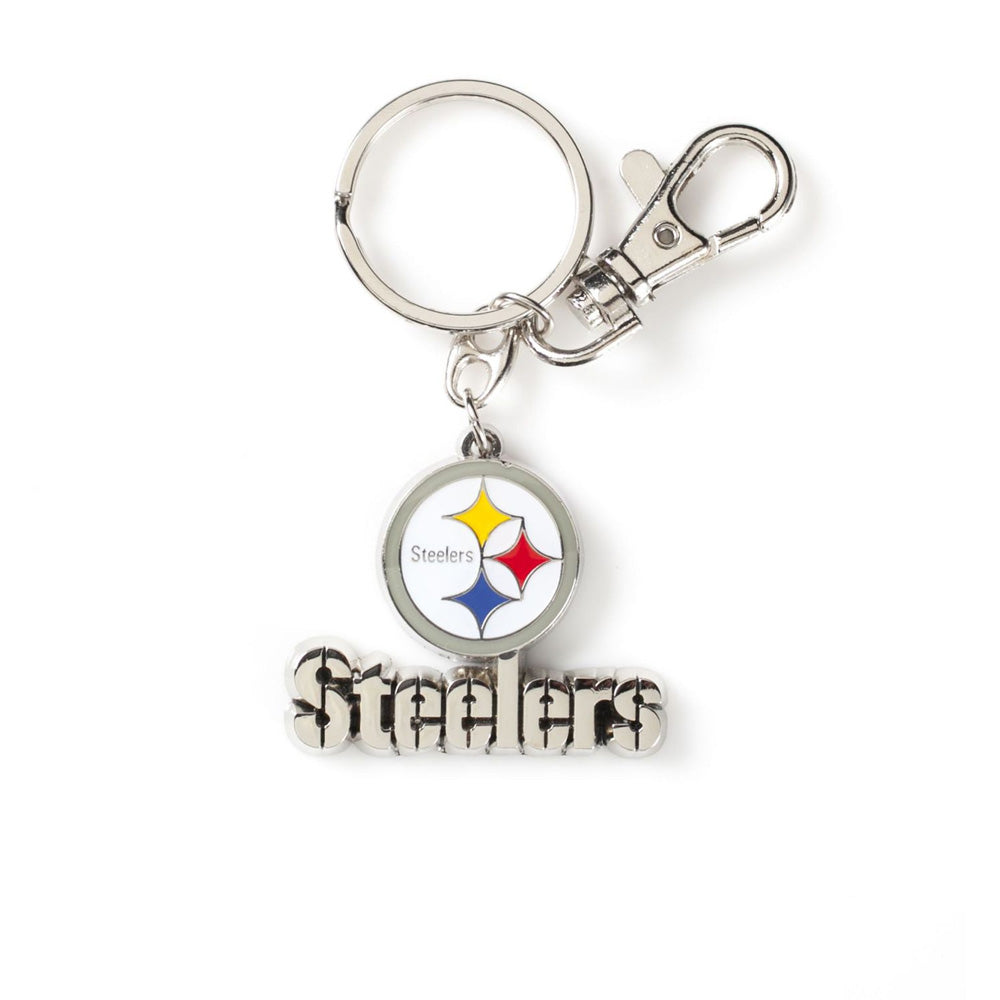 NFL Pittsburgh Steelers Aminco Logo Keychain
