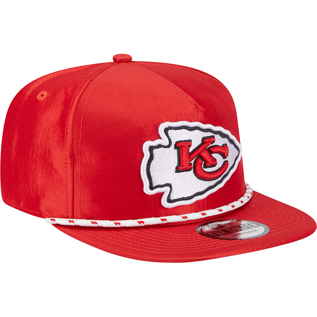 NFL Kansas City Chiefs New Era Team Rope Golfer 9FIFTY Hat