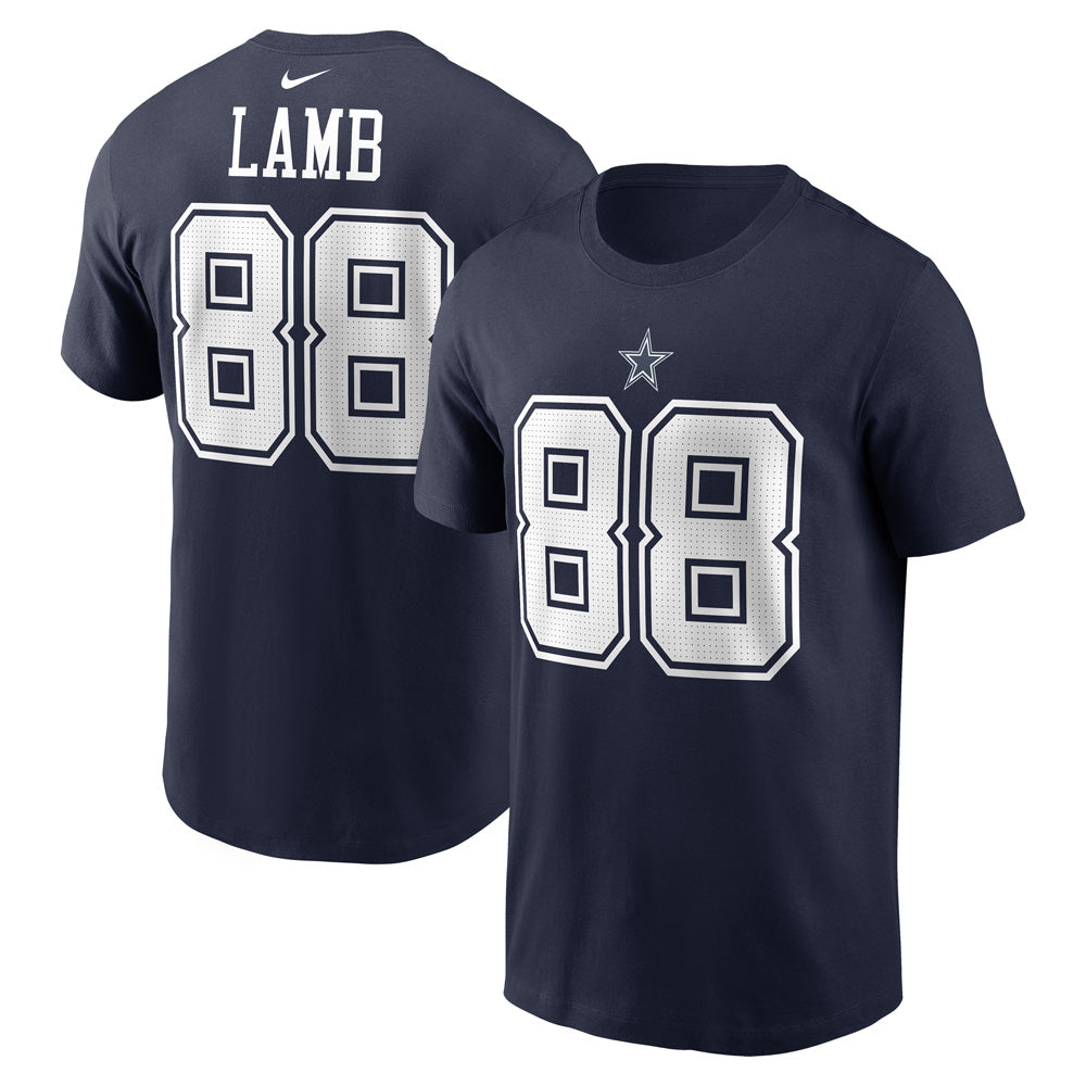 NFL Dallas Cowboys CeeDee Lamb Nike Player Pride Name &amp; Number Tee