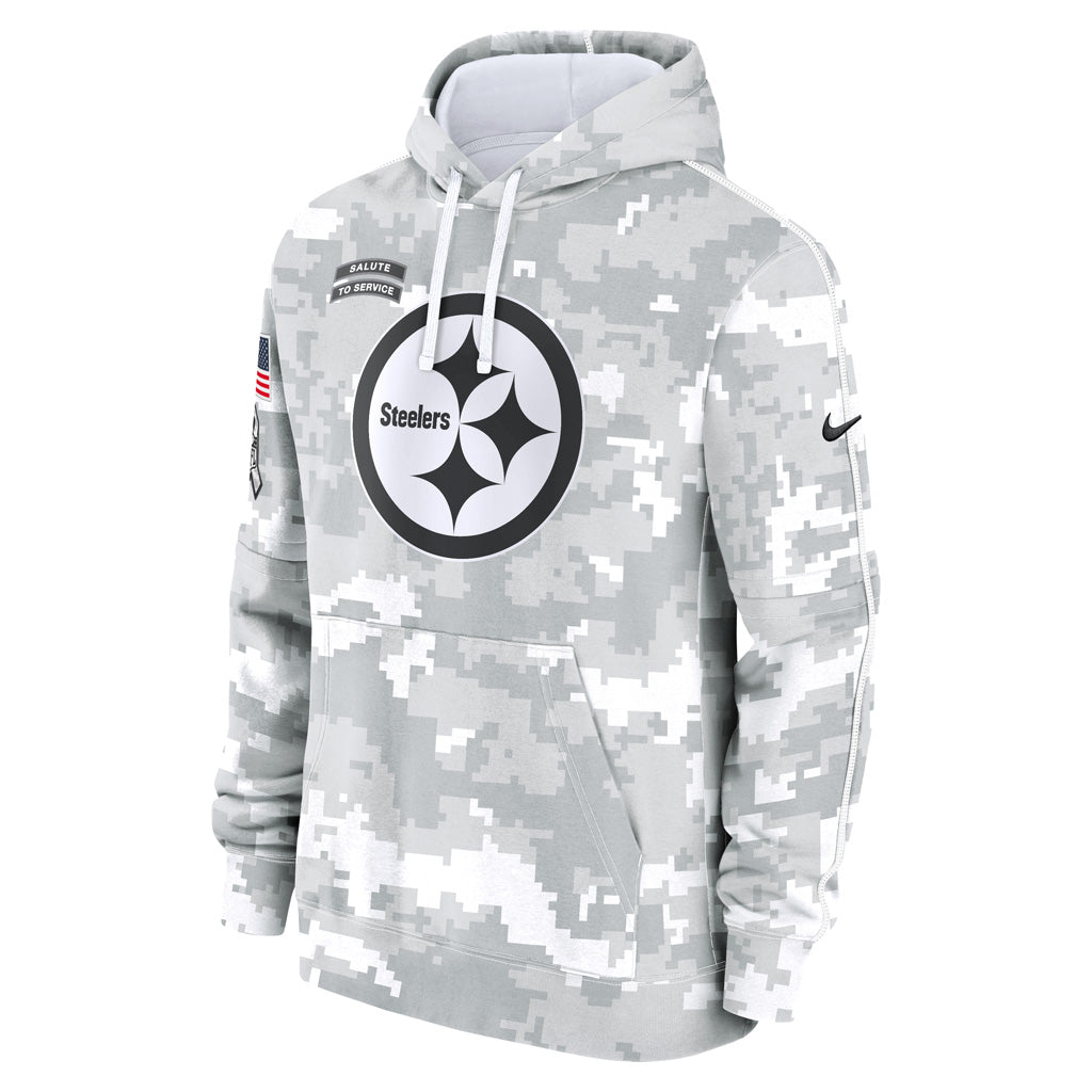 NFL Pittsburgh Steelers Nike 2024 Salute to Service Club Hoodie