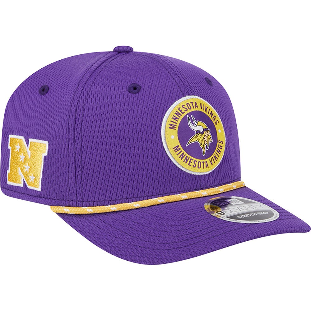 NFL Minnesota Vikings New Era 2024/25 Sideline 9SEVENTY Stretch Snapback