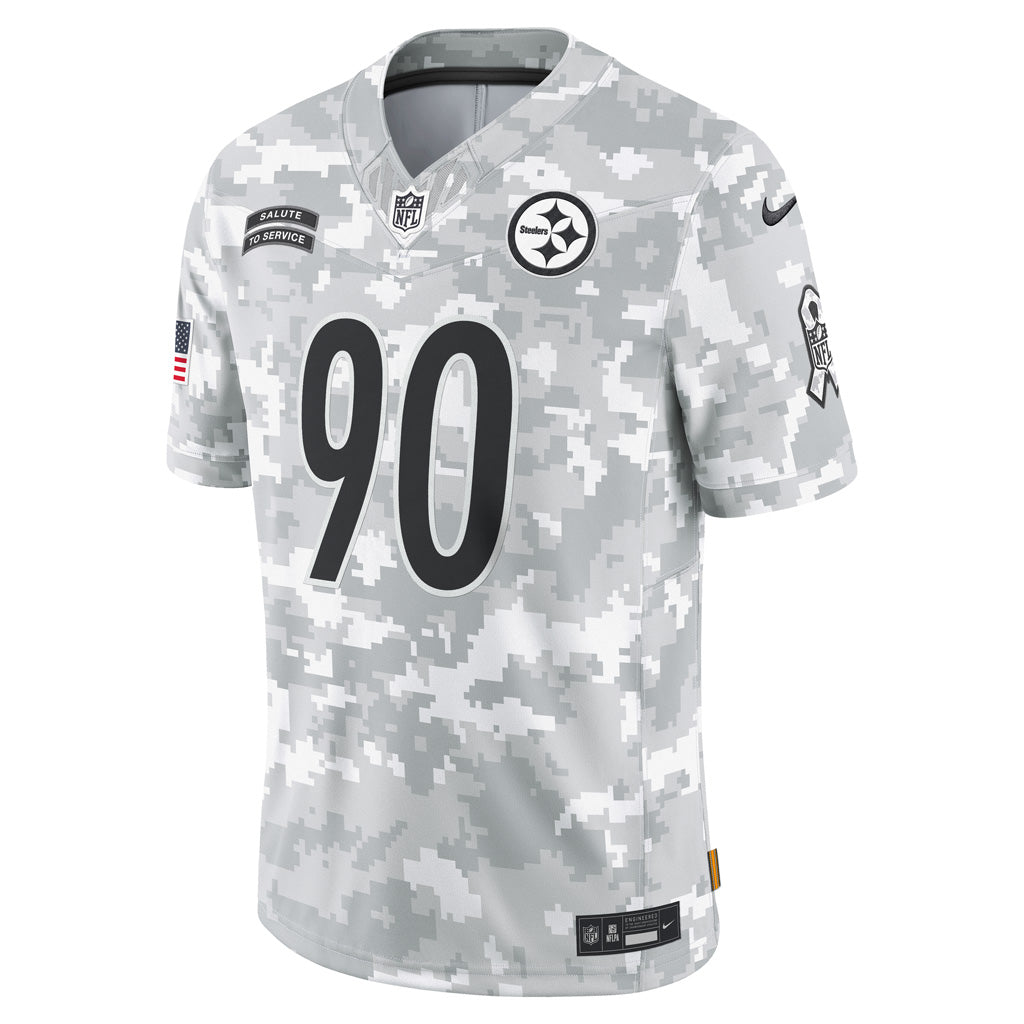 NFL Pittsburgh Steelers T.J. Watt Nike 2024 Salute to Service Limited Jersey