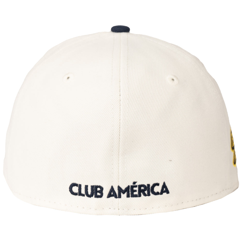 Club America New Era Yellow Logo 59FIFTY Fitted