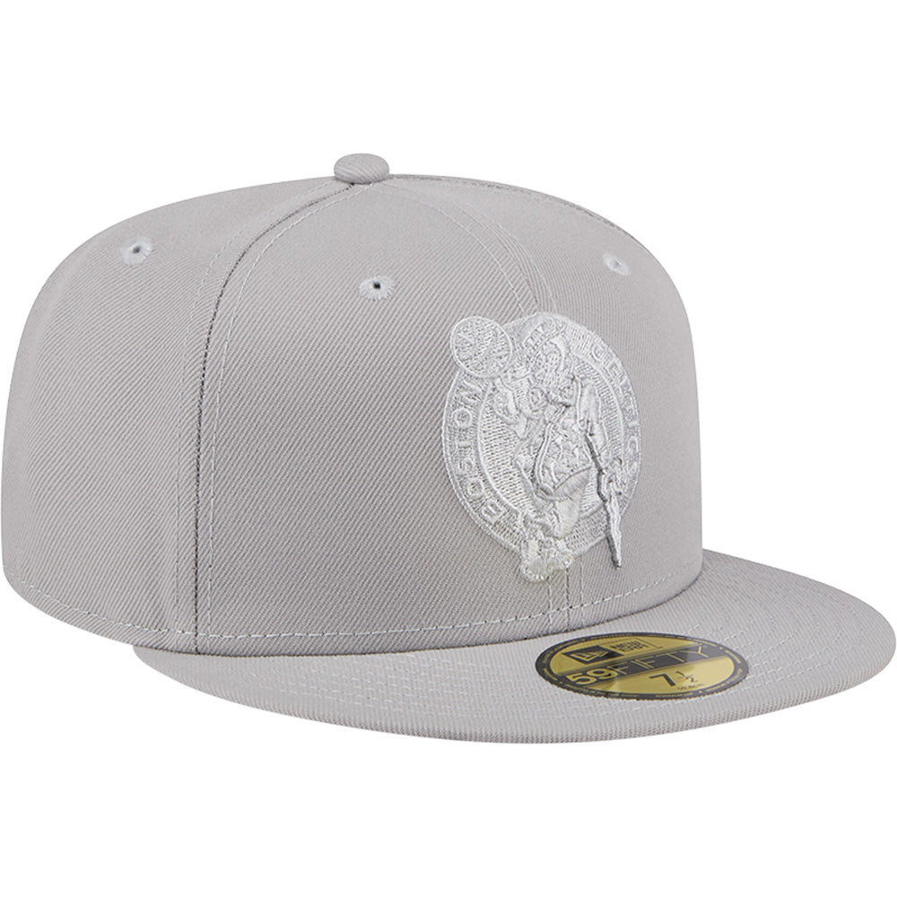 NBA Boston Celtics New Era Gray on Gray 59FIFTY Fitted