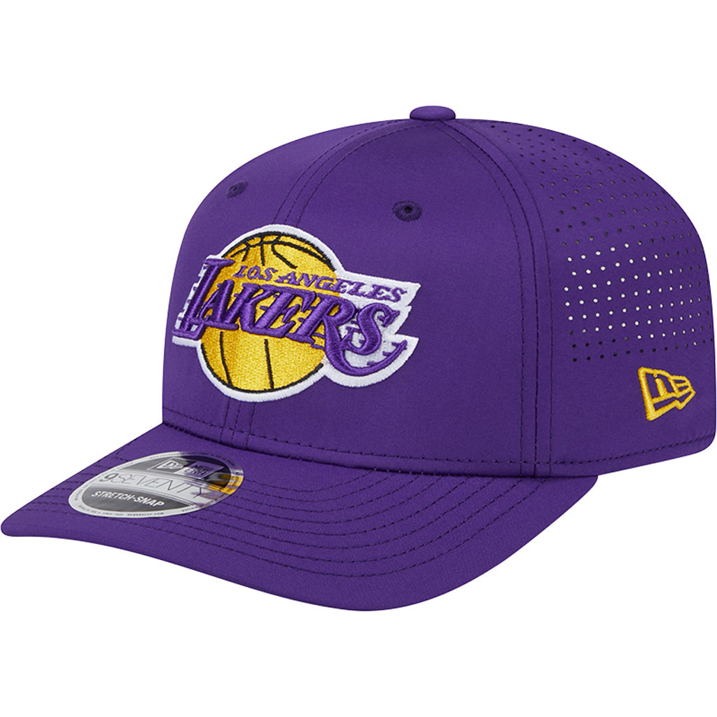 NBA Los Angeles Lakers New Era Perform 9SEVENTY Stretch Snapback Hat