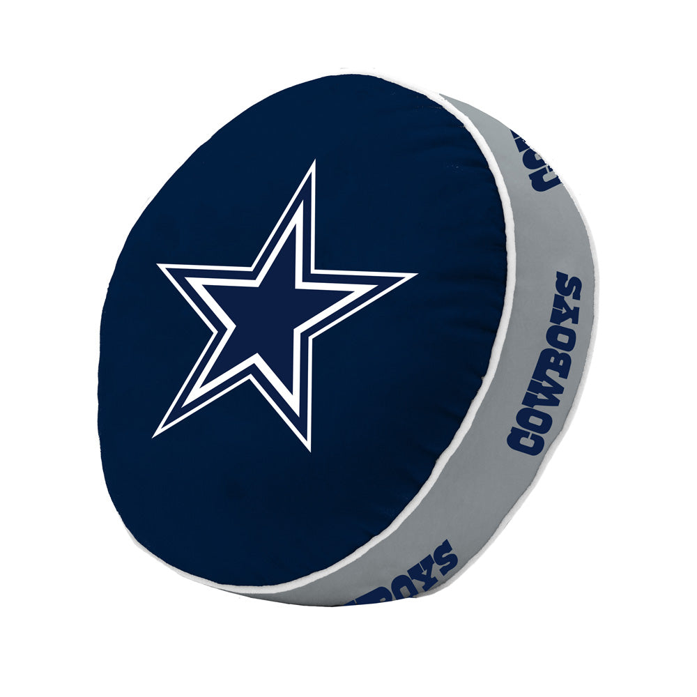 NFL Dallas Cowboys Logo Brands Puff Pillow