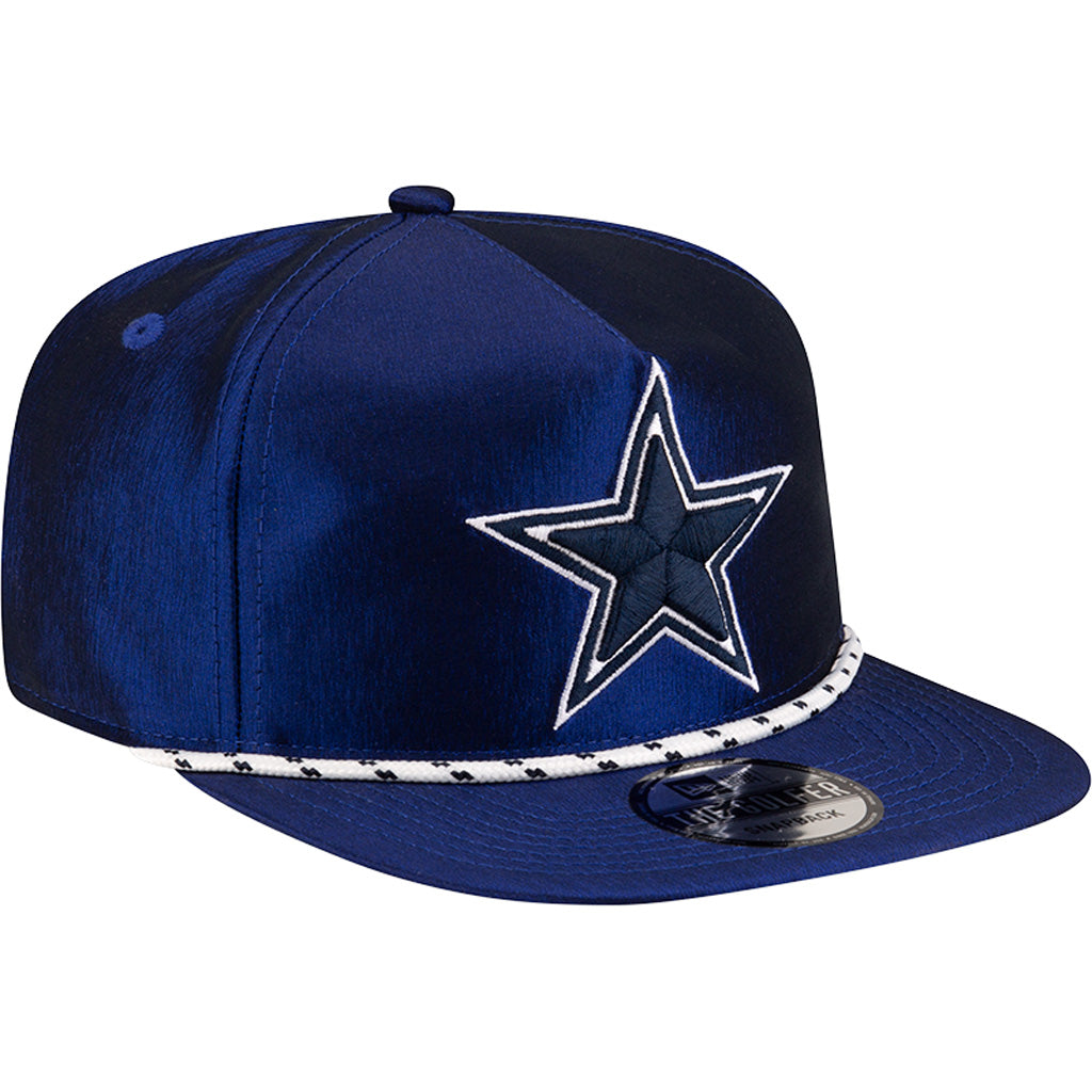 NFL Dallas Cowboys New Era Team Rope Golfer Snapback Hat