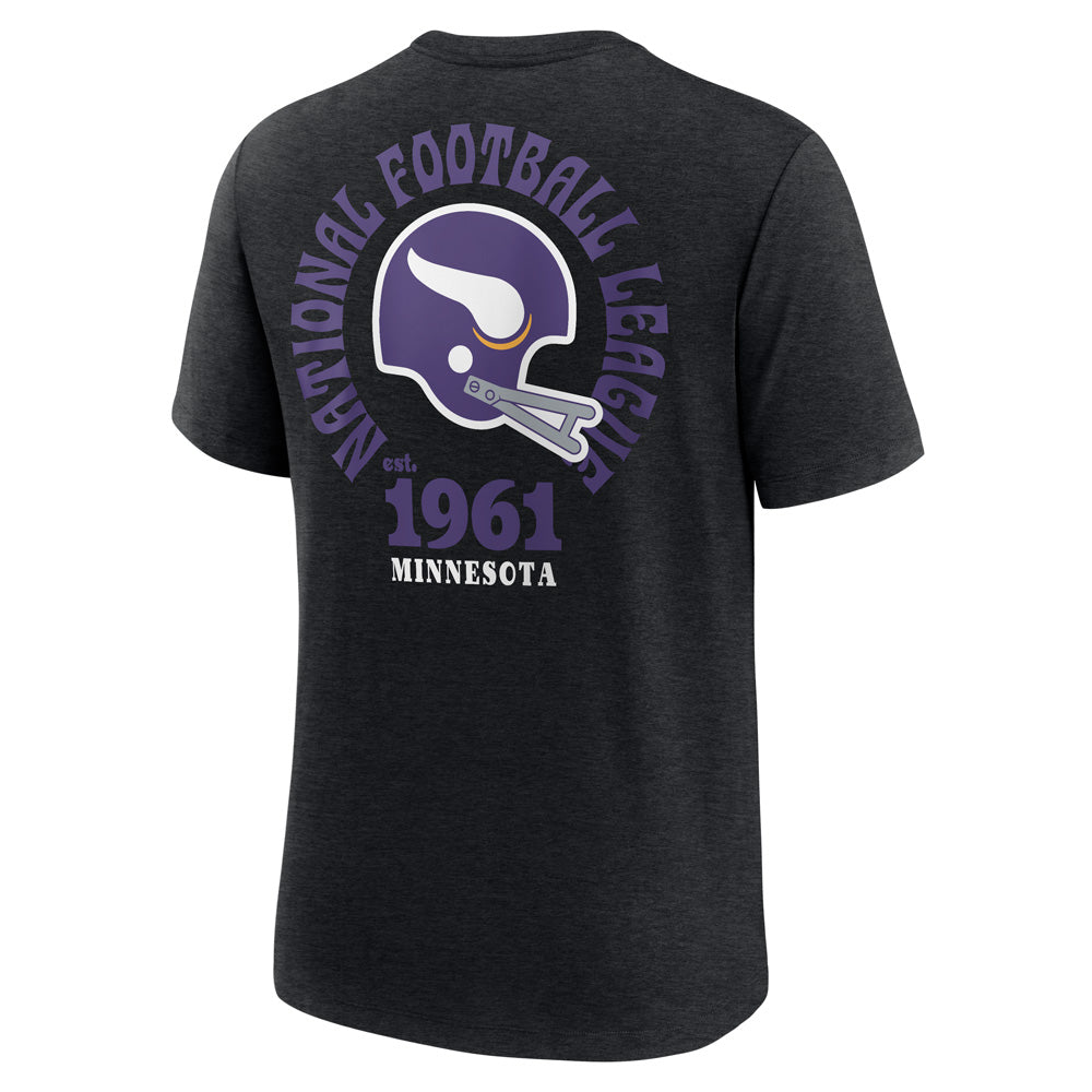 NFL Minnesota Vikings Nike 2-Hit Triblend Tee