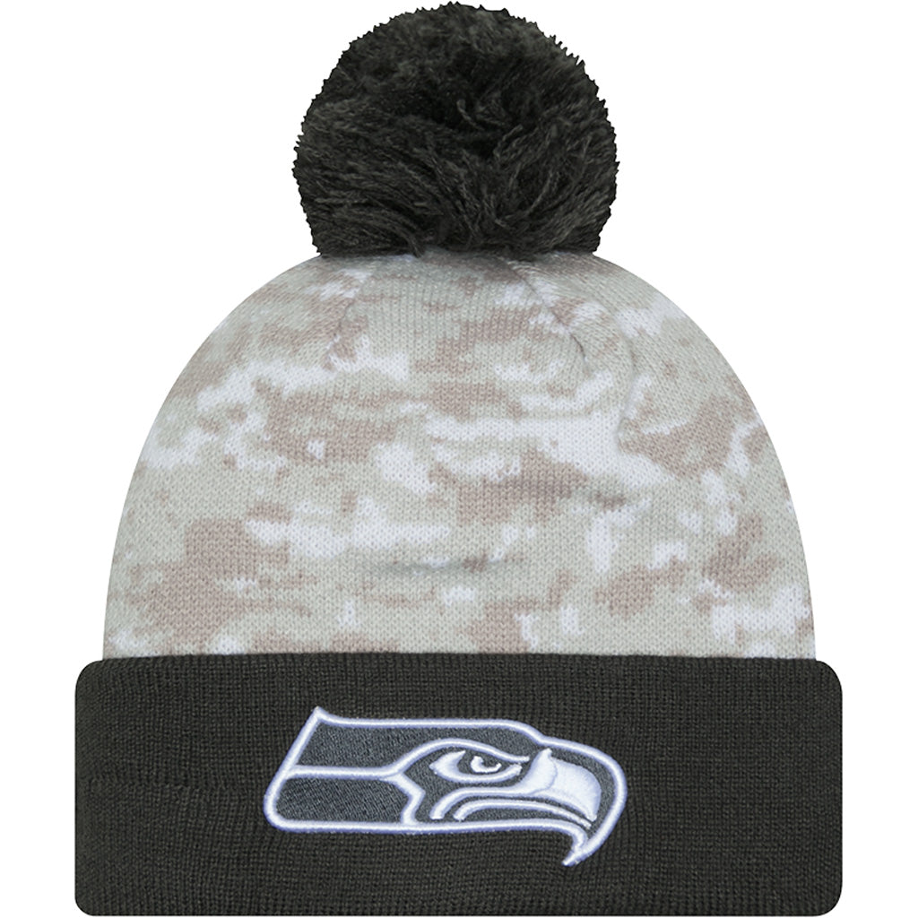 NFL Seattle Seahawks New Era 2024 Salute to Service Knit Hat