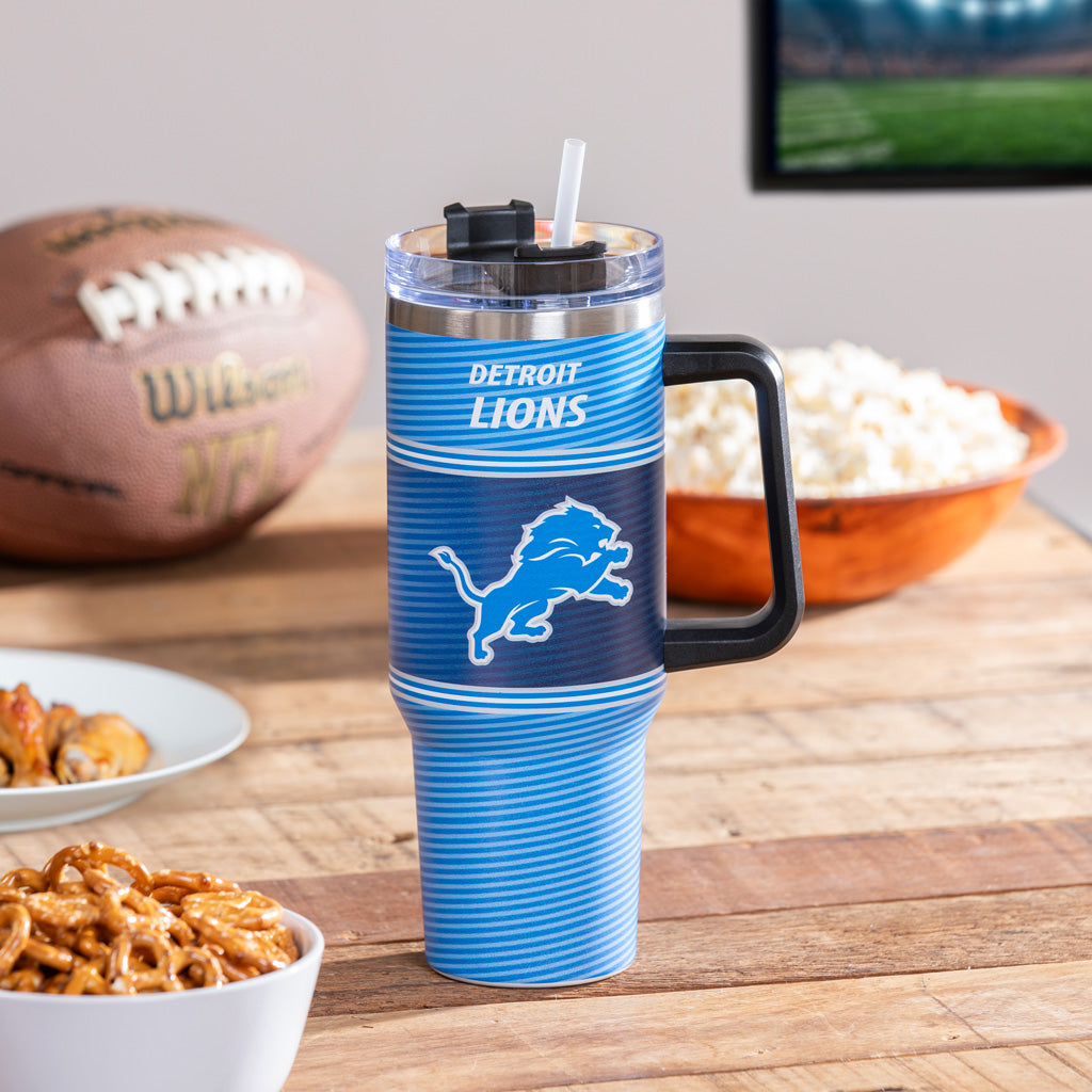 NFL Detroit Lions Evergreen 40oz Canyon Tumbler