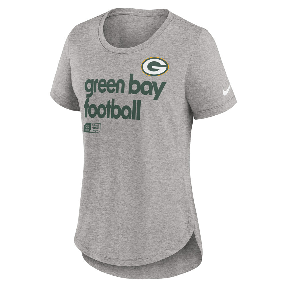 NFL Green Bay Packers Women&#39;s Nike Triblend Fashion Tee