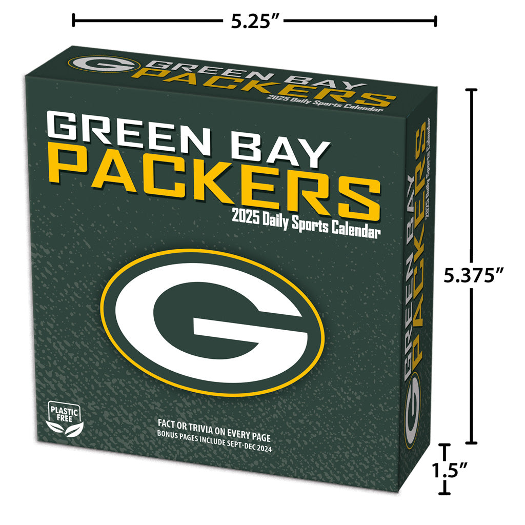 NFL Green Bay Packers 2024-2025 Boxed Calendar