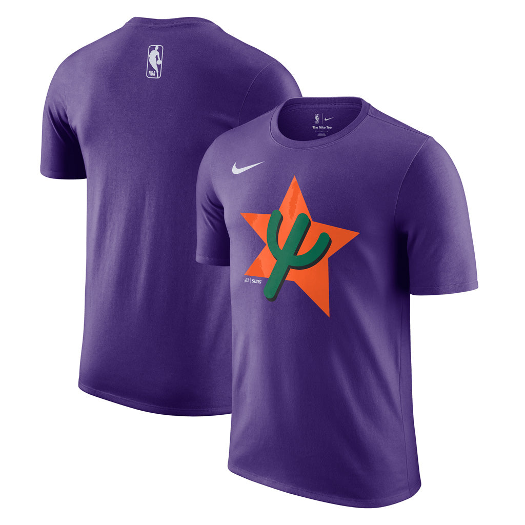 NBA Phoenix Suns Nike 2024/25 City Edition Logo Short Sleeve T-Shirt