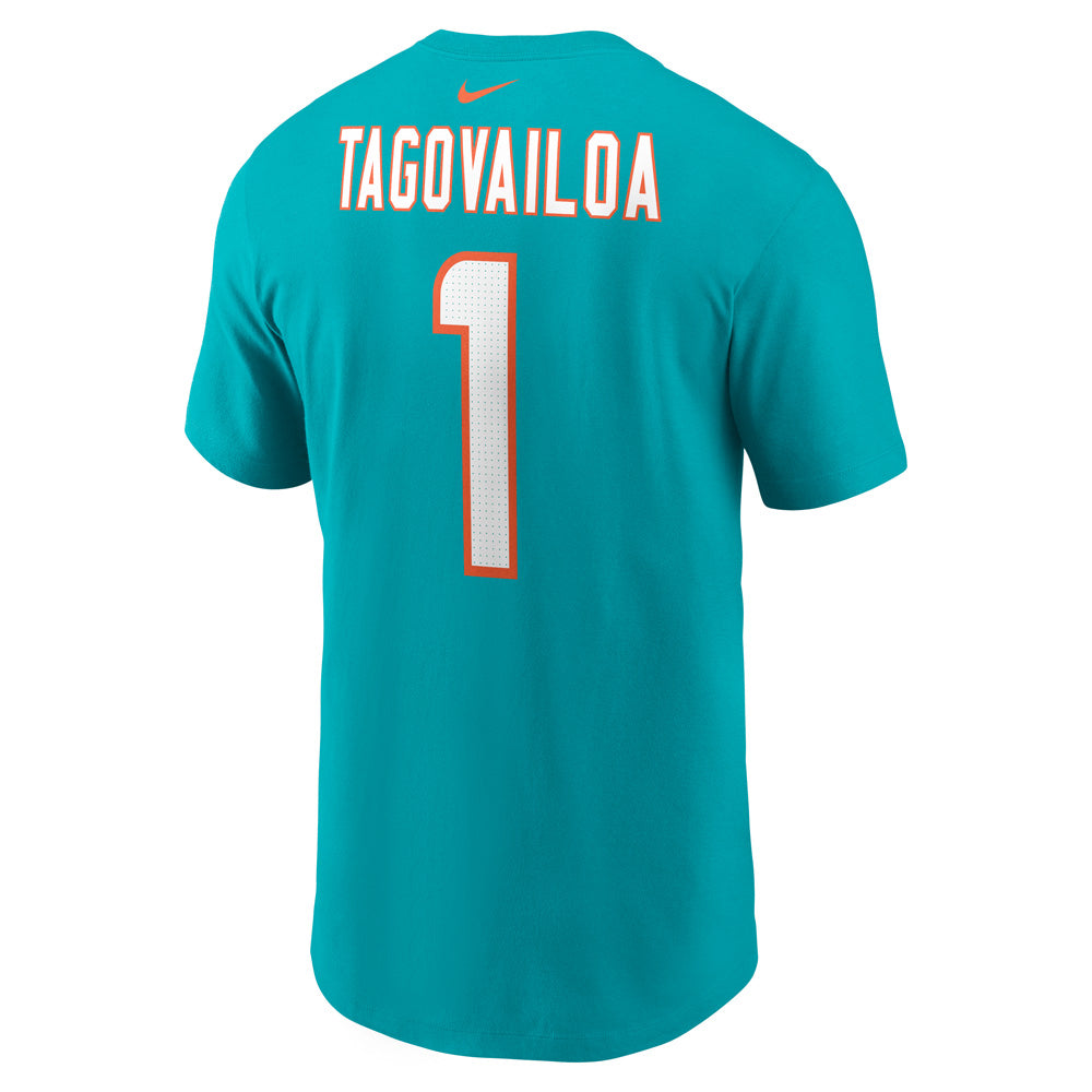 NFL Miami Dolphins Tua Tagovailoa Nike DFCT Player Pride Logo Tee