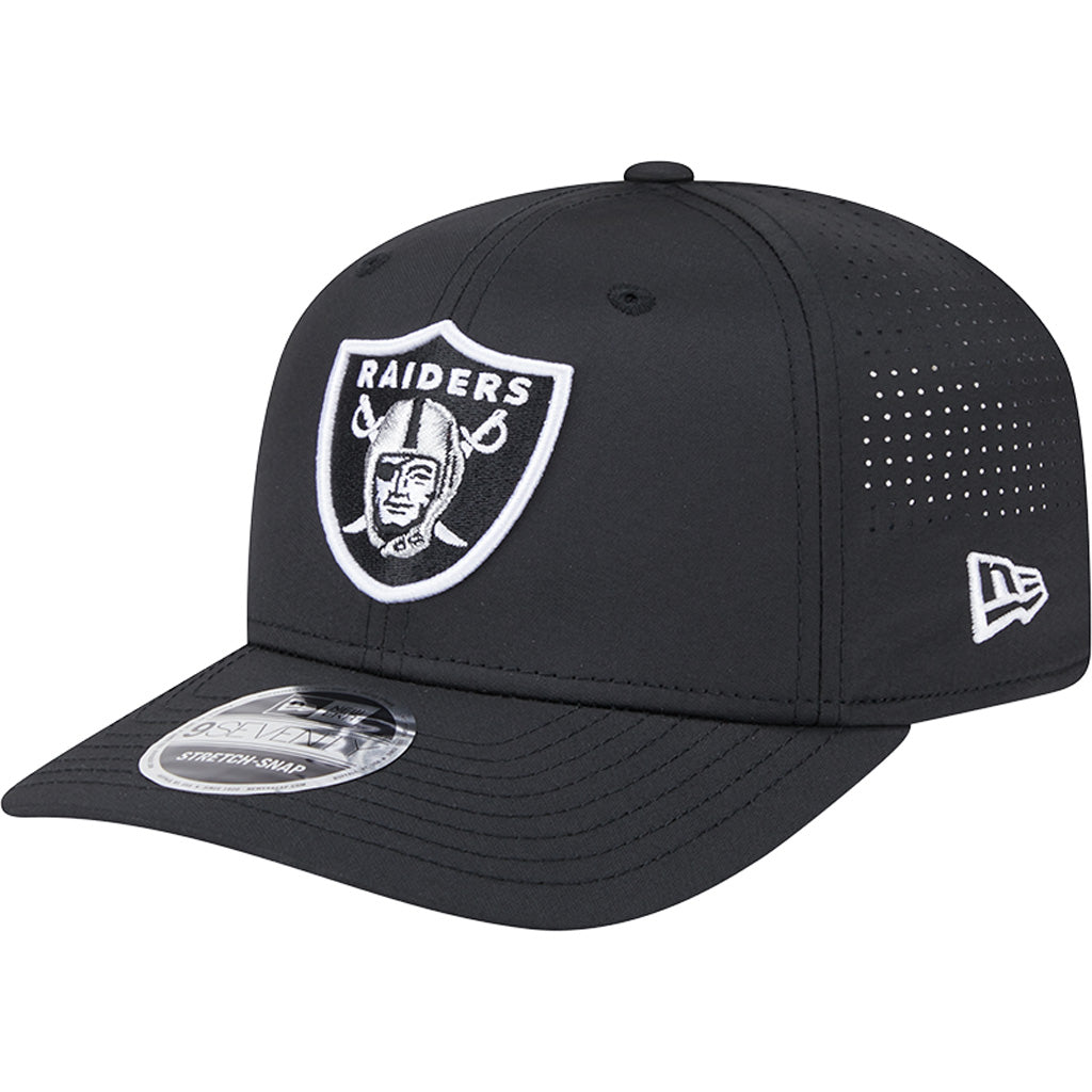 NFL Las Vegas Raiders New Era Perform 9SEVENTY Stretch Snapback Hat