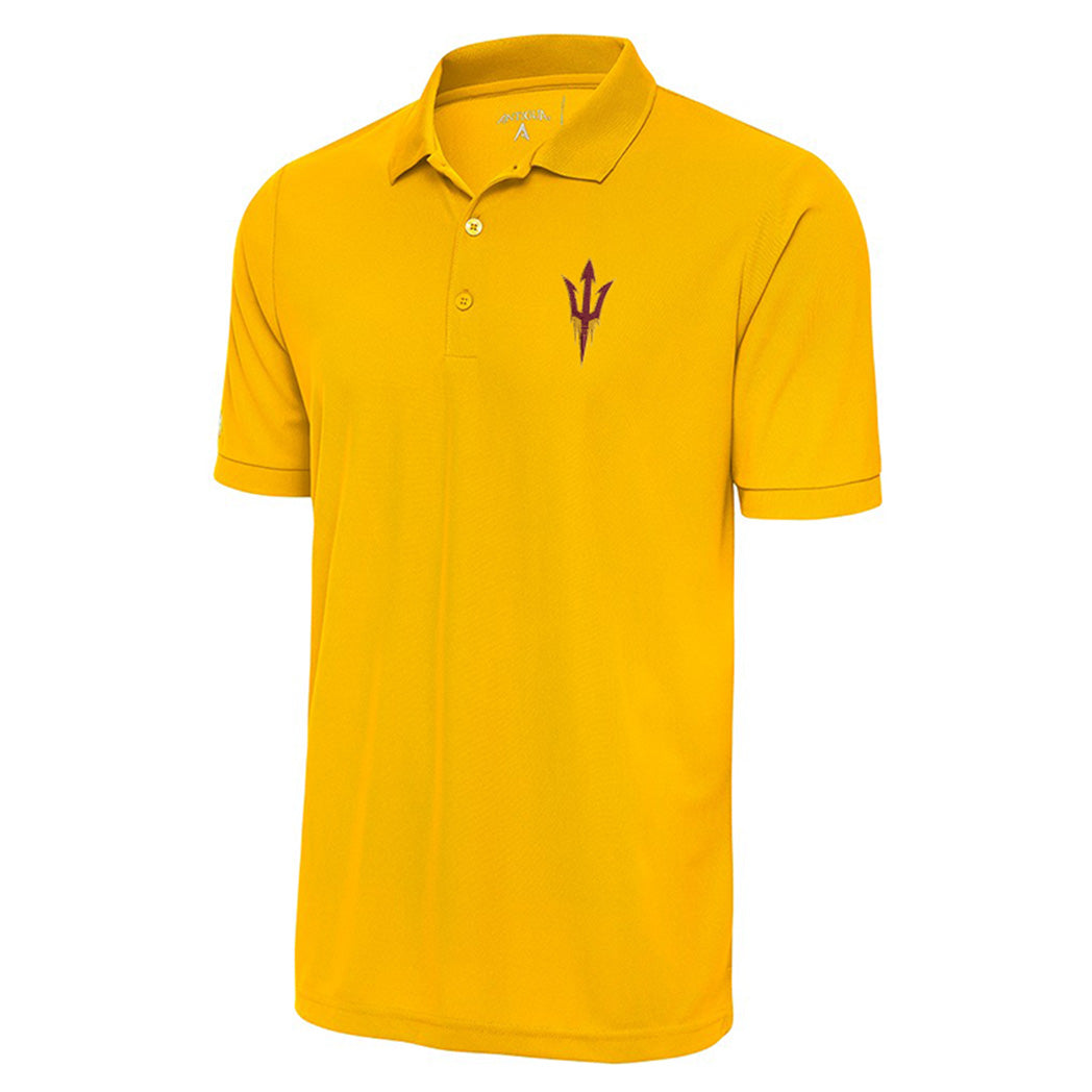 NCAA Arizona State Sun Devils Antigua Legacy Polo - Gold