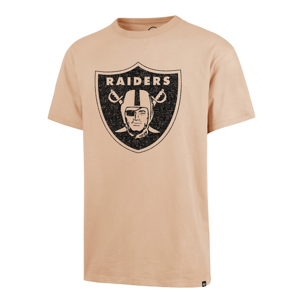 NFL Las Vegas Raiders &#39;47 Dusted Imprint River T-Shirt - Khaki