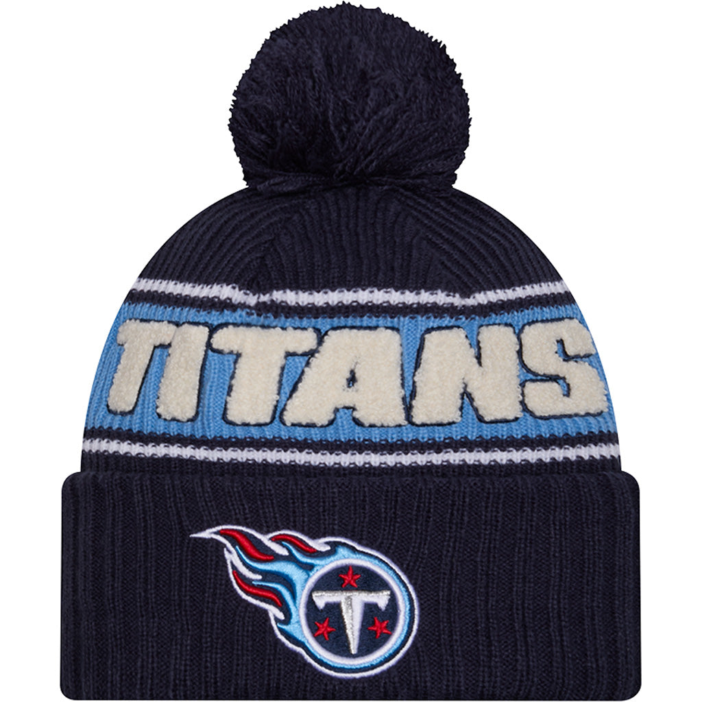 NFL Tennessee Titans New Era 2024 Sideline Sport Knit Hat