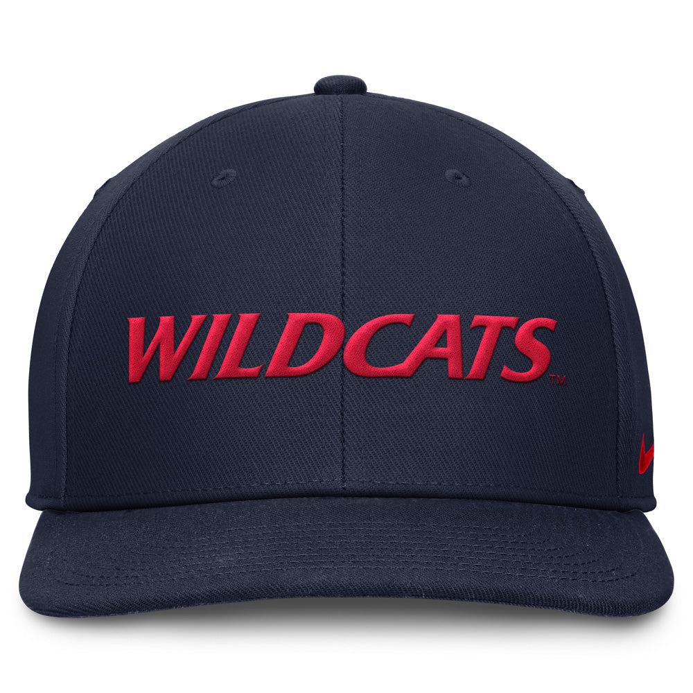 NCAA Arizona Wildcats Nike Dri-Fit Pro Structured Squared Bill Cap