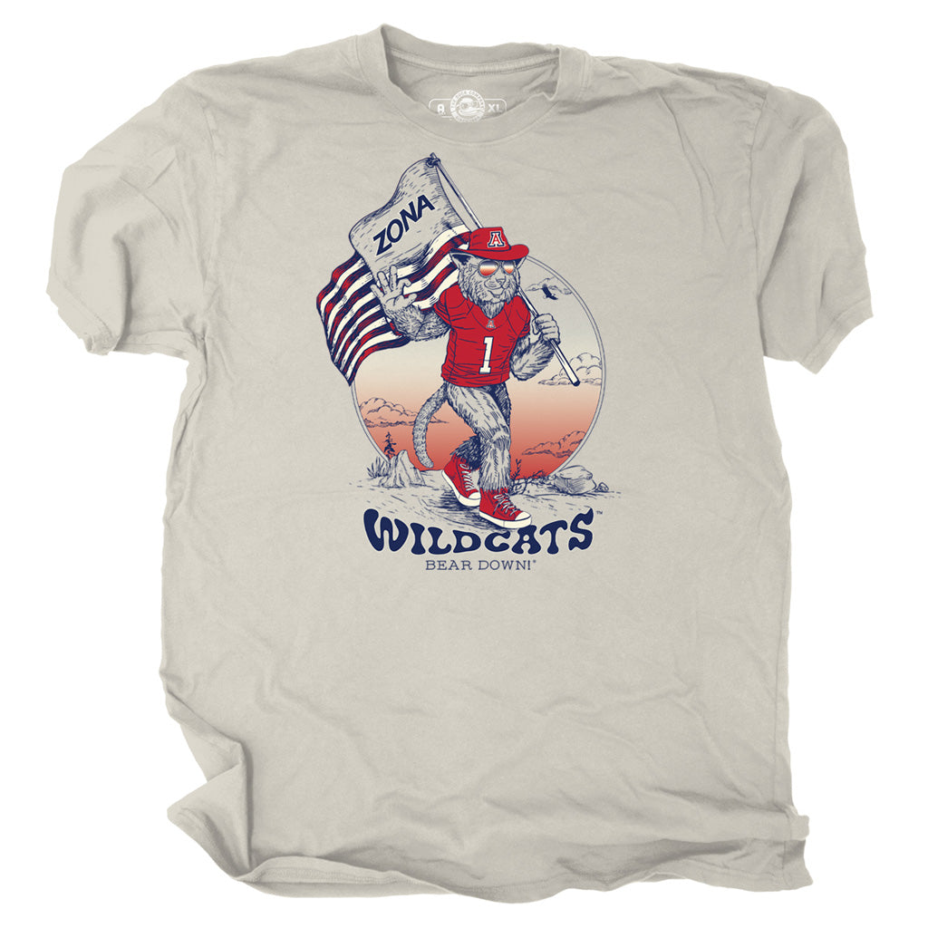 NCAA Arizona Wildcats The Duck Company Bigfoot Trek T-Shirt