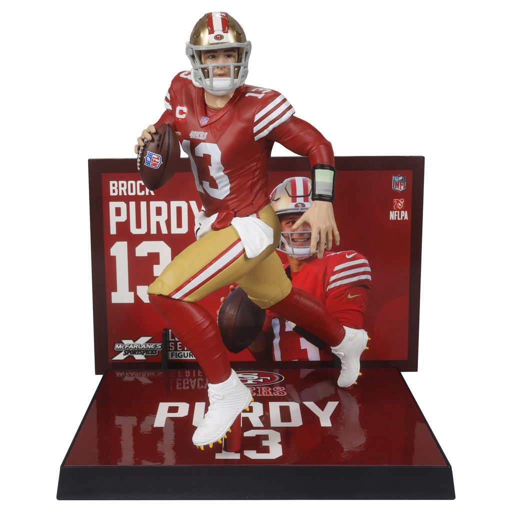 NFL San Francisco 49ers Brock Purdy McFarlane 7&quot; Collectible Figure