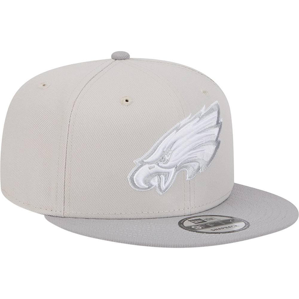 NFL Philadelphia Eagles New Era Two-Tone Color Pack Overcast 9FIFTY Snapback