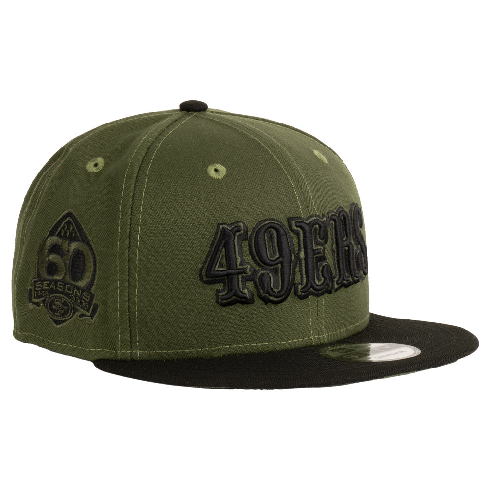 NFL San Francisco 49ers New Era Two-Tone Flying Tiger 9FIFTY Hat - Green