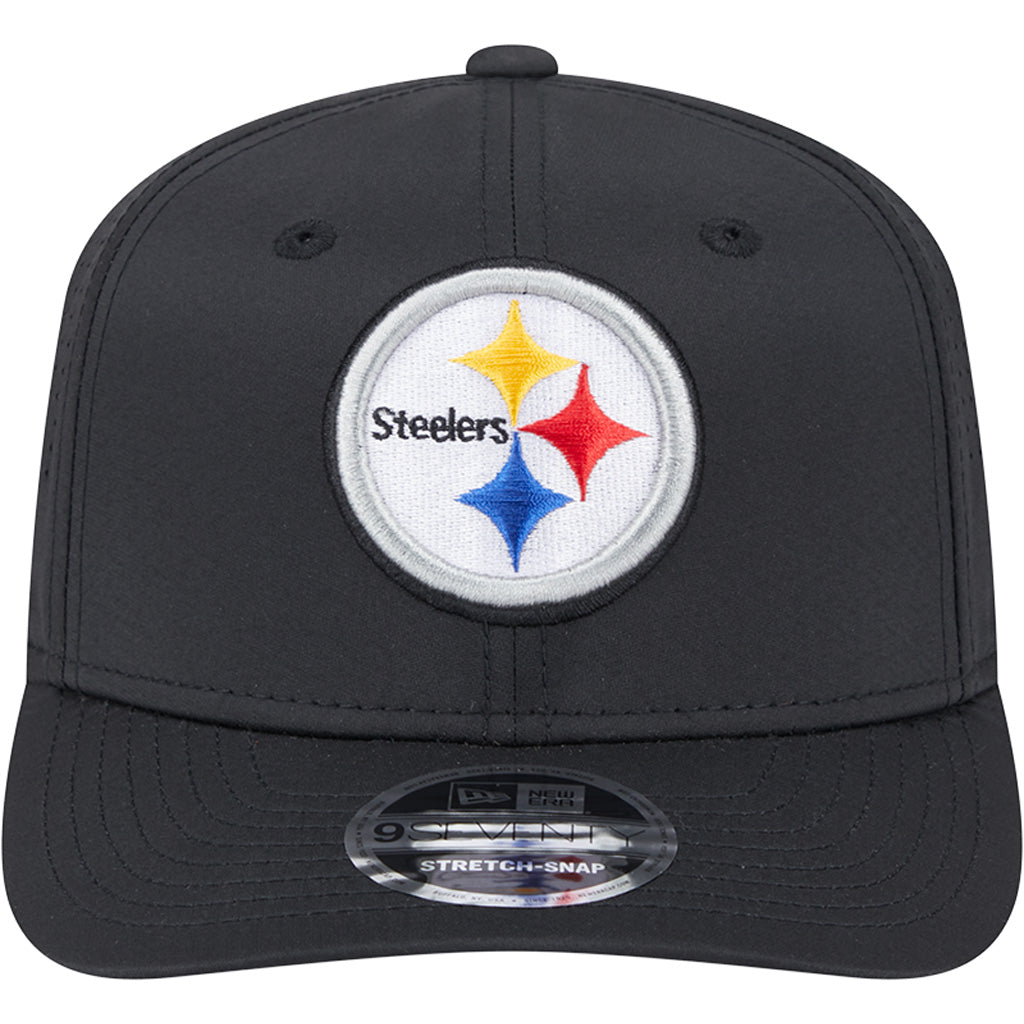 NFL Pittsburgh Steelers New Era Perform 9SEVENTY Stretch Snapback Hat