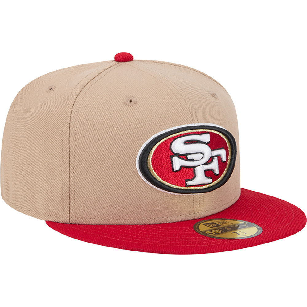 NFL San Francisco 49ers New Era Camel 59FIFTY Fitted