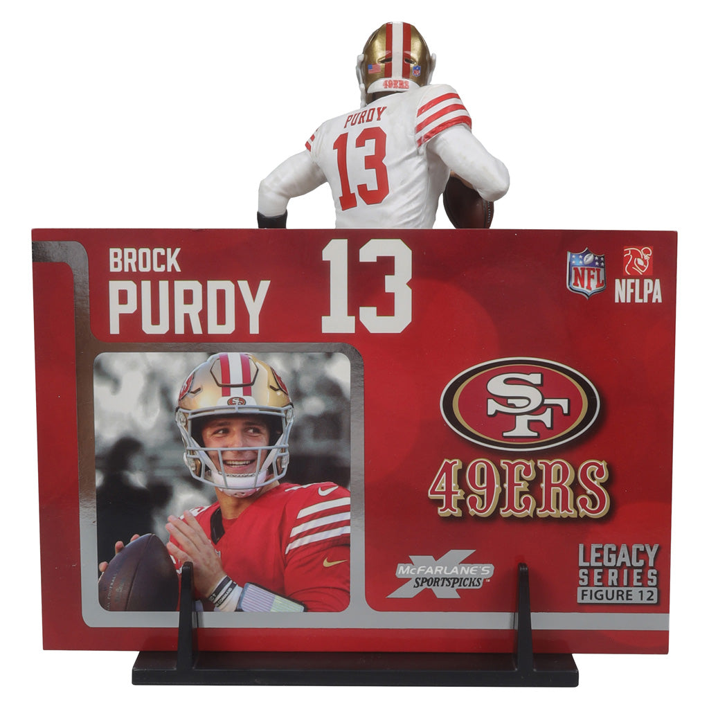 NFL San Francisco 49ers Brock Purdy McFarlane 7&quot; Platinum Collectible Figure